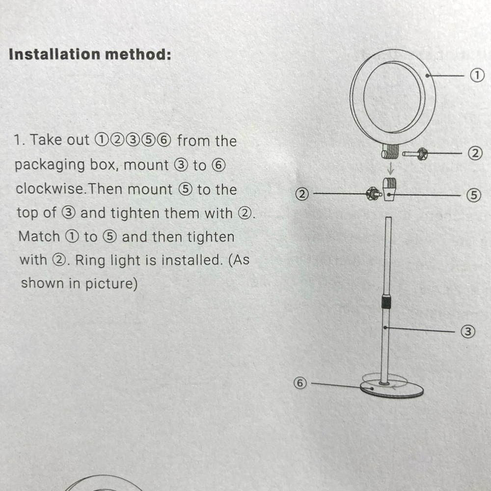 🆕 Ring Light with Phone Holder - Picture 6 of 7